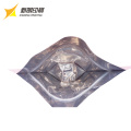 manufacture custom custom 5kg resealable stand up clear plastic vacuum rice packing bag